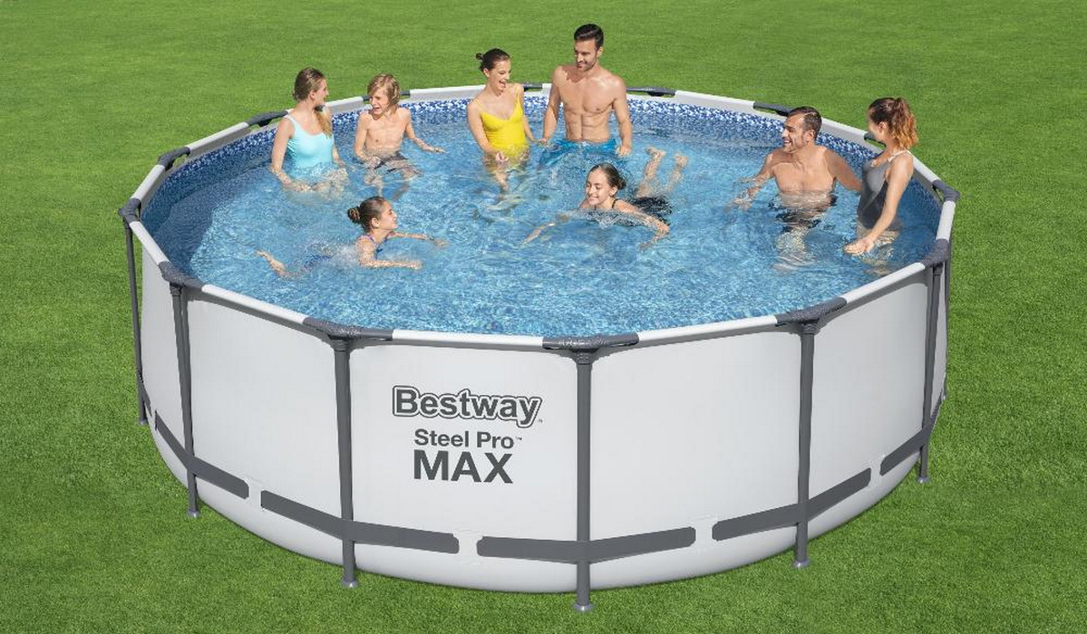 Каркасный бассейн Bestway Steel Pro Max 427х122см, 15232л 5612X