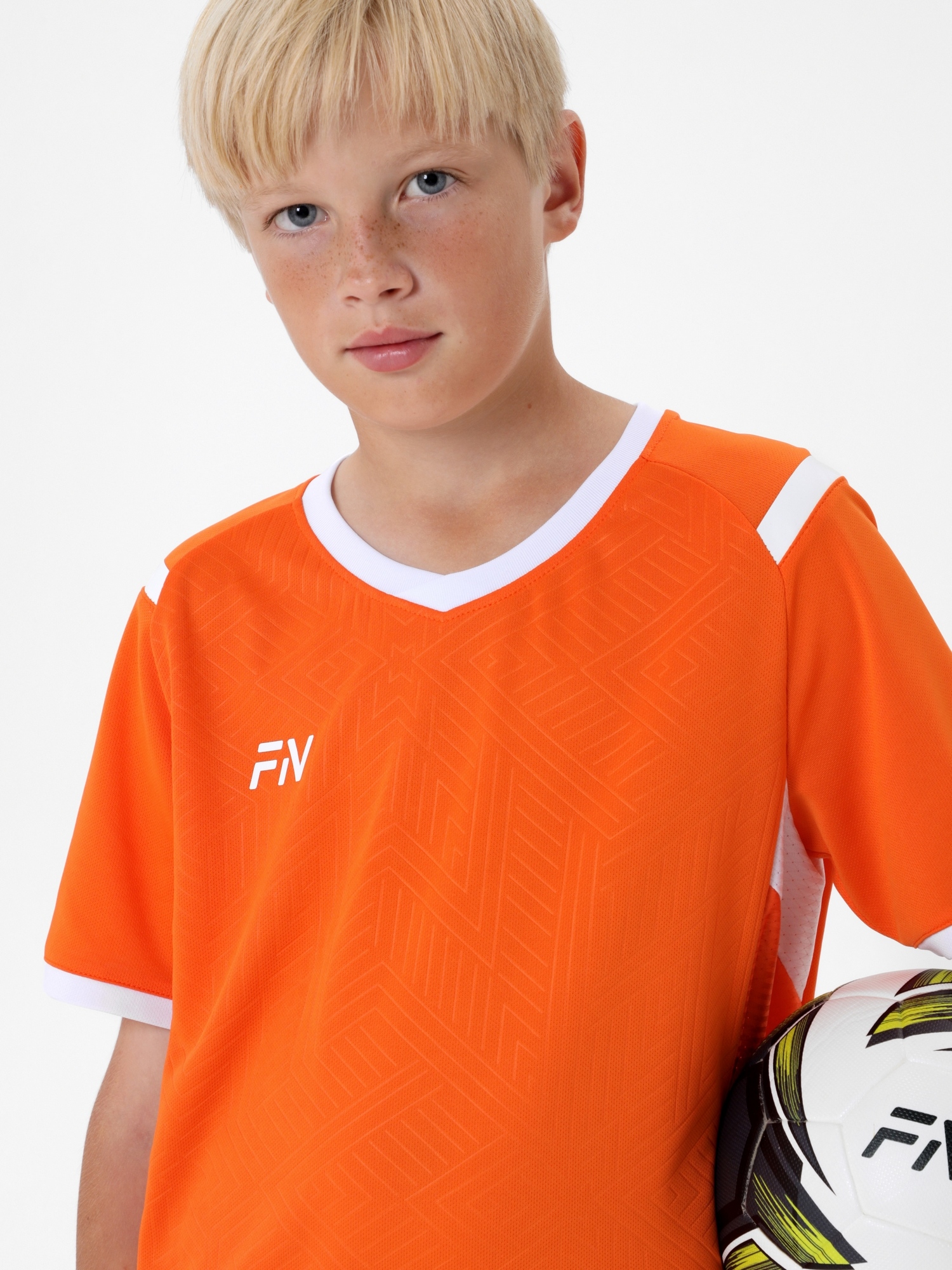 Детская футбольная форма FN Spirit Kid KFN4261018-809 Orange\White