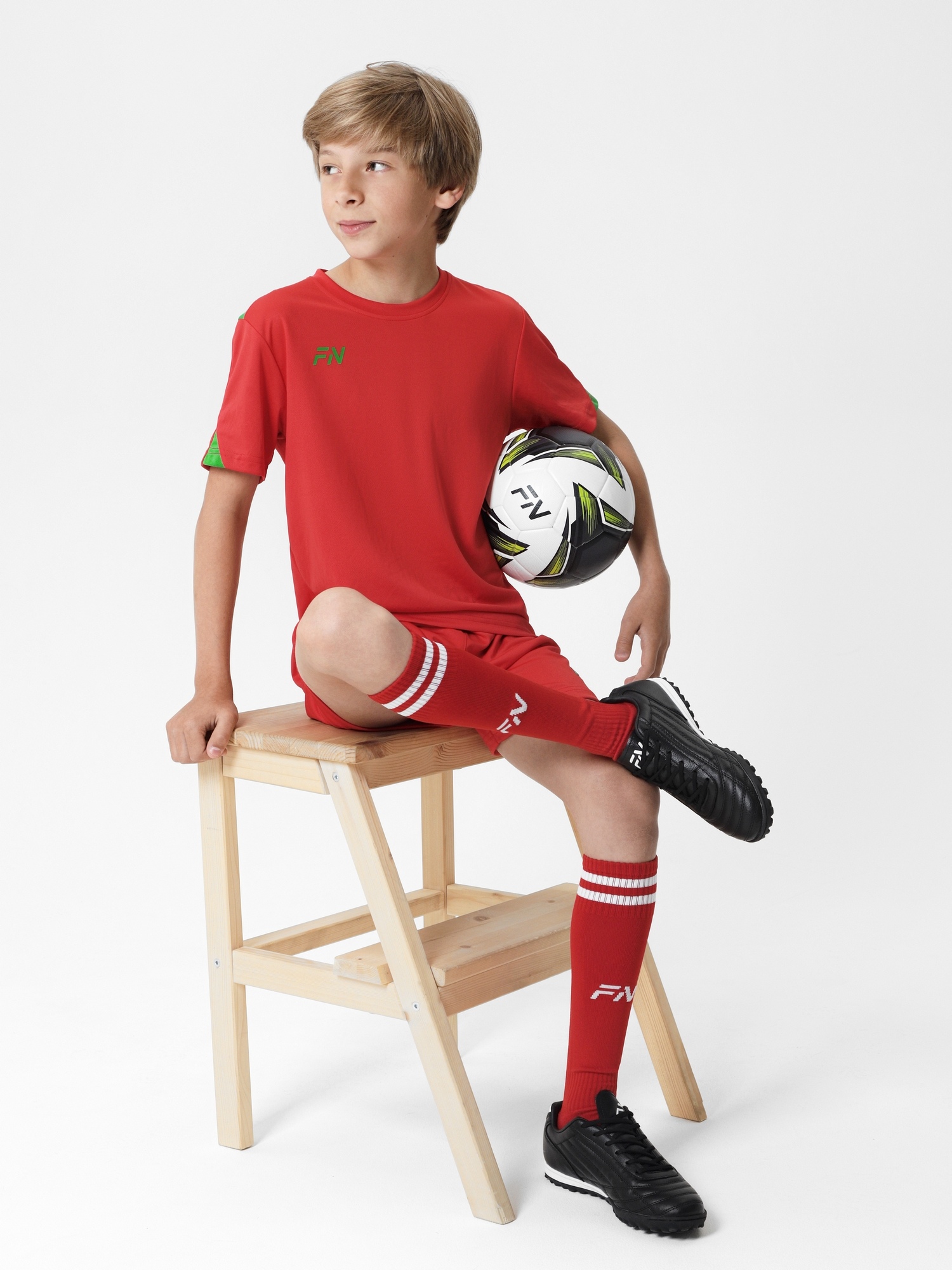 Детская футбольная форма FN Dignity Kid KFN4261021-675 Red