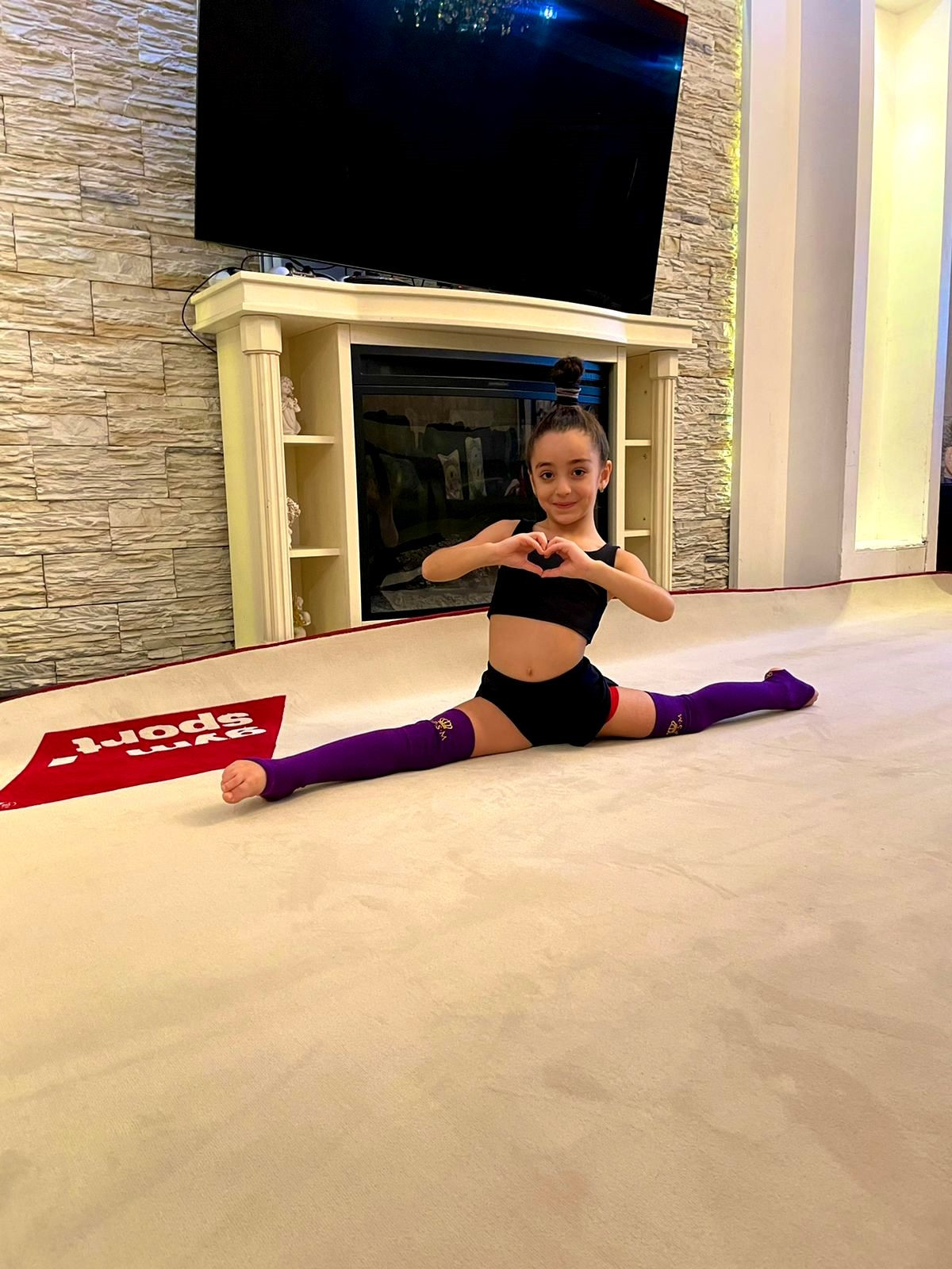 Ковер гимнастический GymSport PROF PREMIUM 2х3м