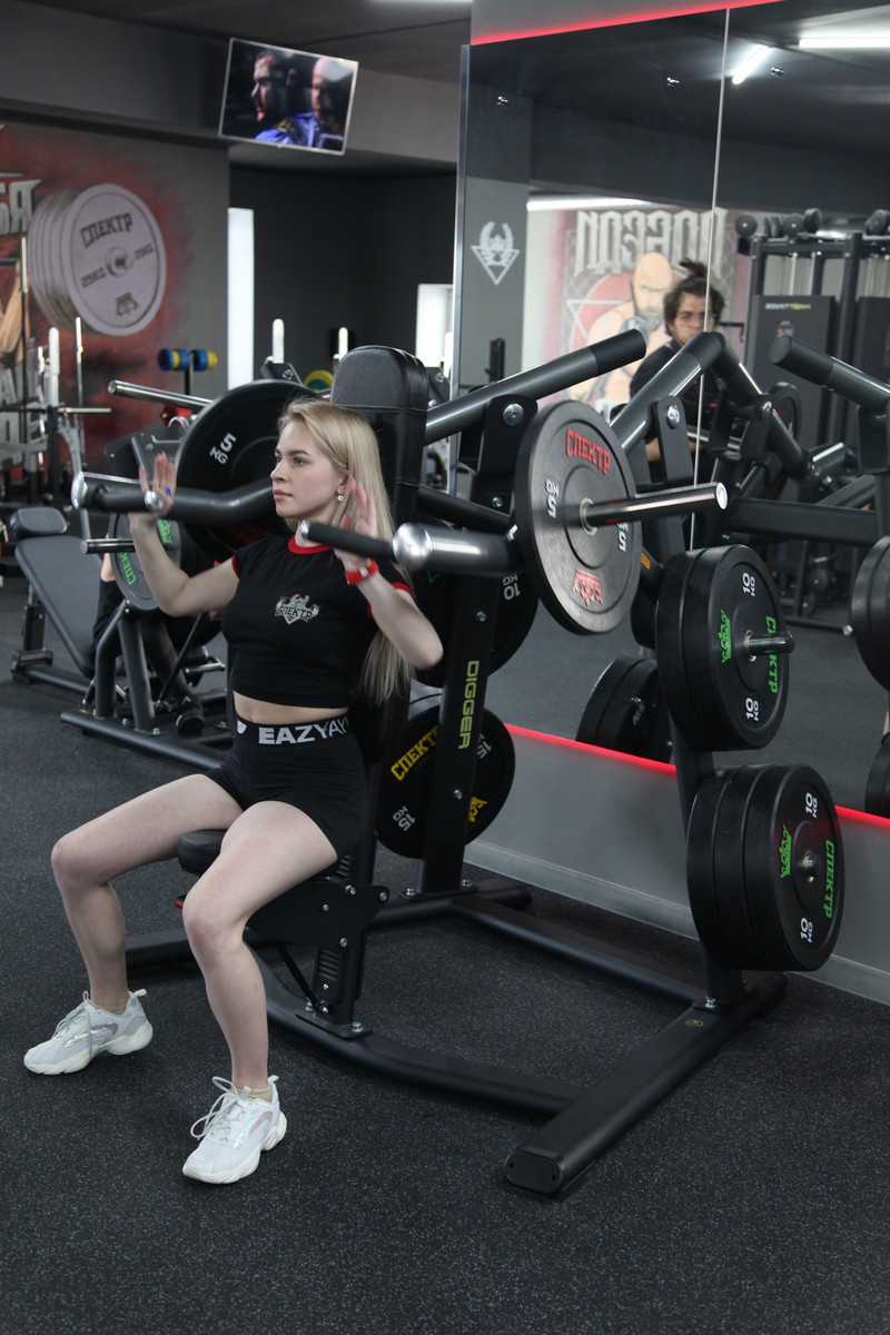 Hasttings Digger HD003-2: Жим от плеч с независимыми рычагами | Premium Fitness
