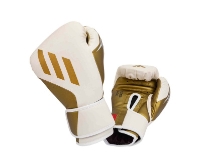 Перчатки боксерские Adidas Speed Tilt 350 SPD350VTG бело-золотой
