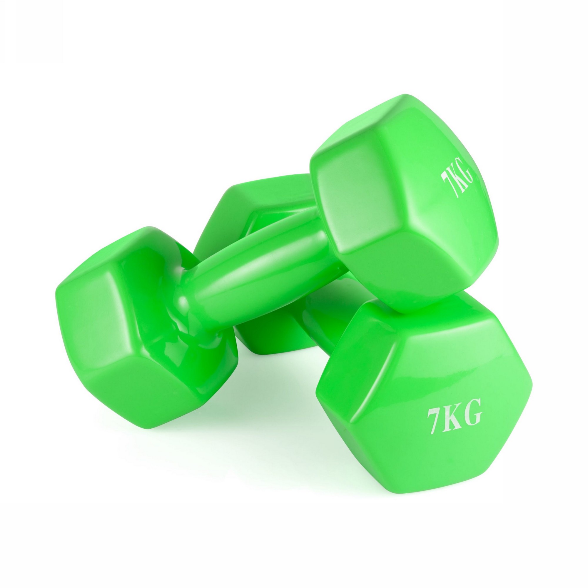 Гантель неразборная 7 кг винил VictoryFit VF-DV070