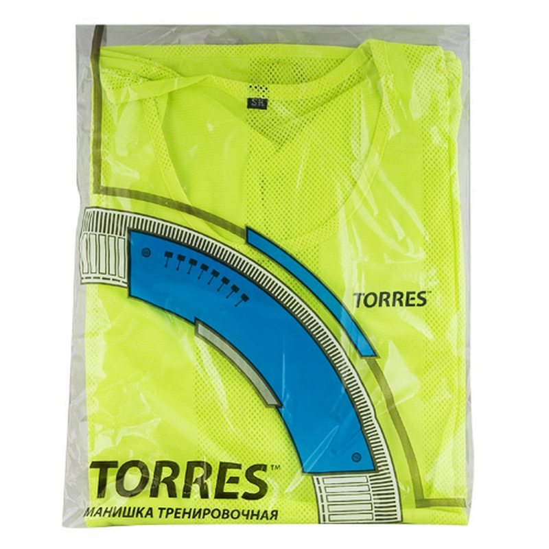 Манишка односторонняя Torres TR11044YL р.Senior желтый