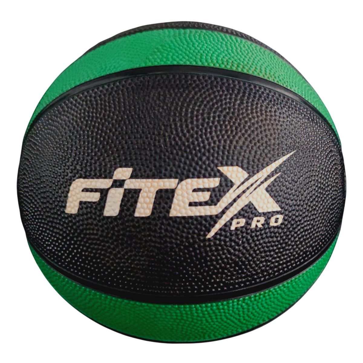 Медбол 4кг Fitex Pro FTX-1212-4kg черный с зеленым