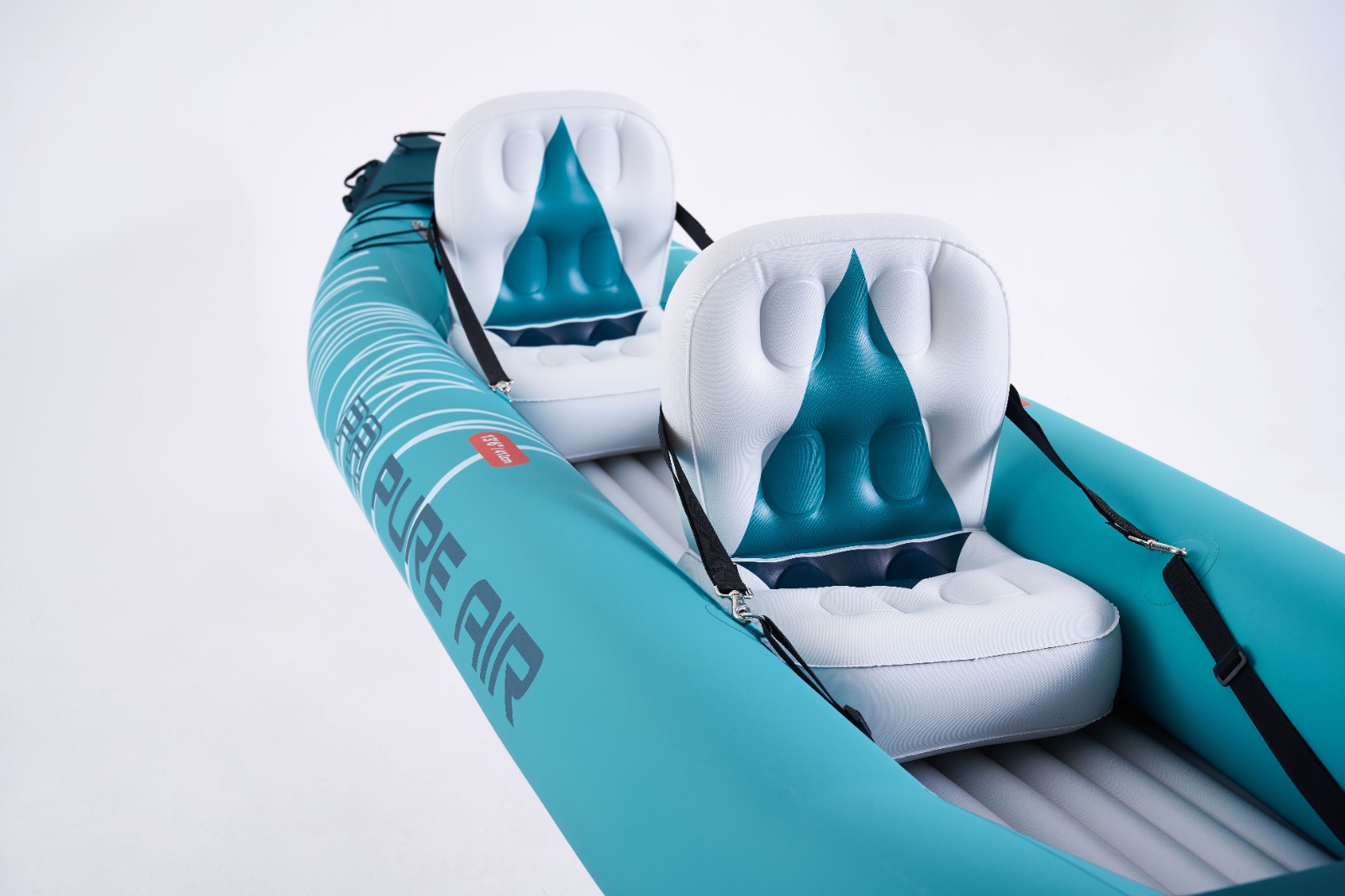 Надувная байдарка Kayak Glider-412 412x83х42см, весла, сиденья, киль, до 180кг Aqua Marina Glider-412 PA-25GD02