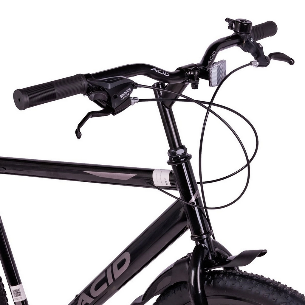 Велосипед 27,5" Acid F 730 D 053977 Black\Gray