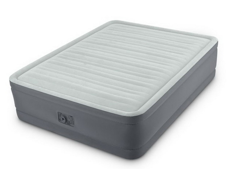 Надувная кровать Intex Premaire Elevated Airbed 152х203х46см, встроенный насос 220V 64906