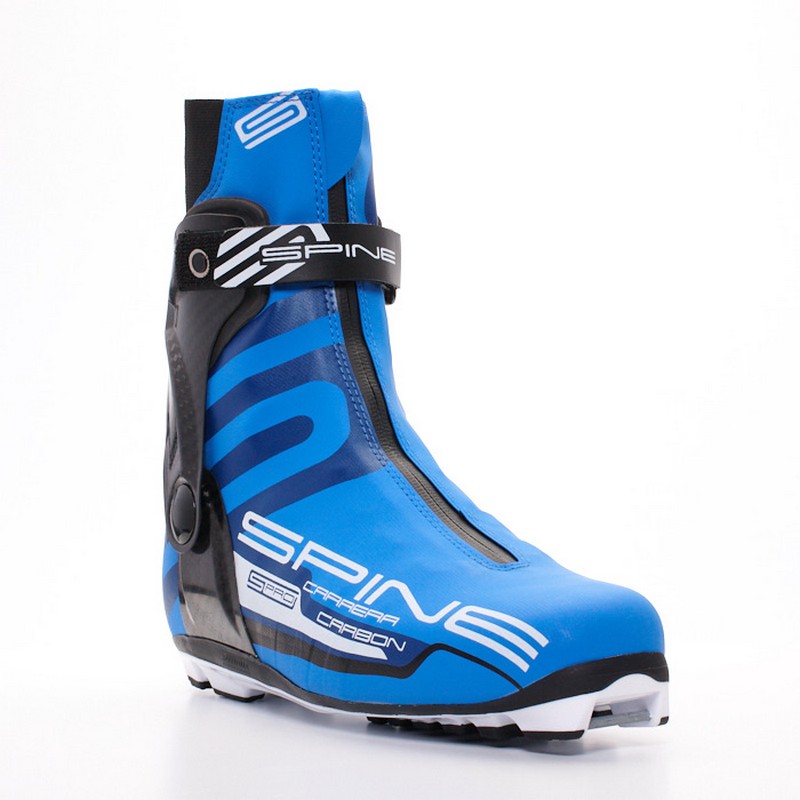 Лыжные ботинки NNN Spine Carrera Carbon Pro 598-M черный/синий