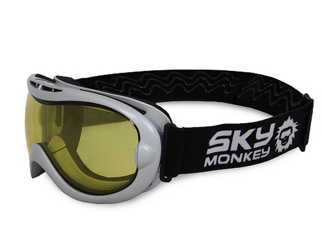 Очки горнолыжные Sky Monkey SR24 YL (VSE10) серебро