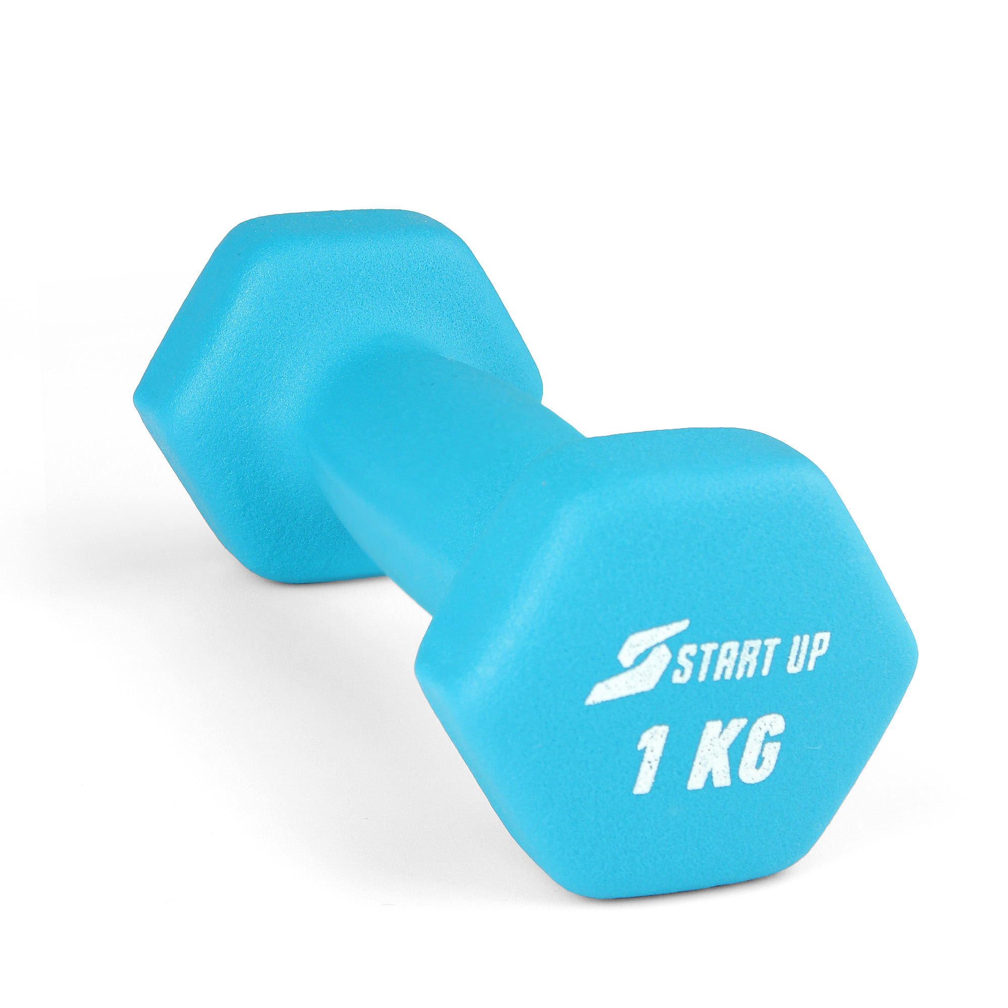 Гантель неопреновая 1кг Start Up HD1201 голубой