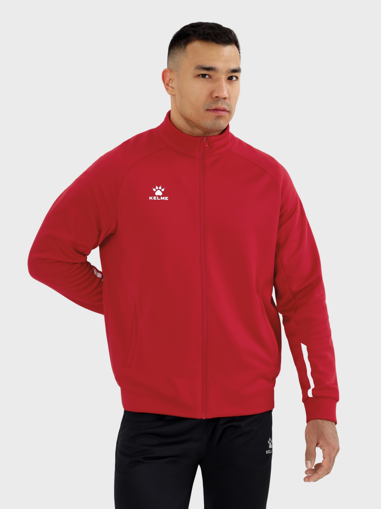 Олимпийка Kelme Knitted Jacket (plus Fleece) 7461WT1143-600 Red