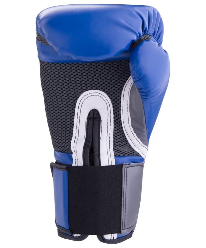 Перчатки боксерские Everlast Pro Style Elite 2212E, 12oz, к/з, синий
