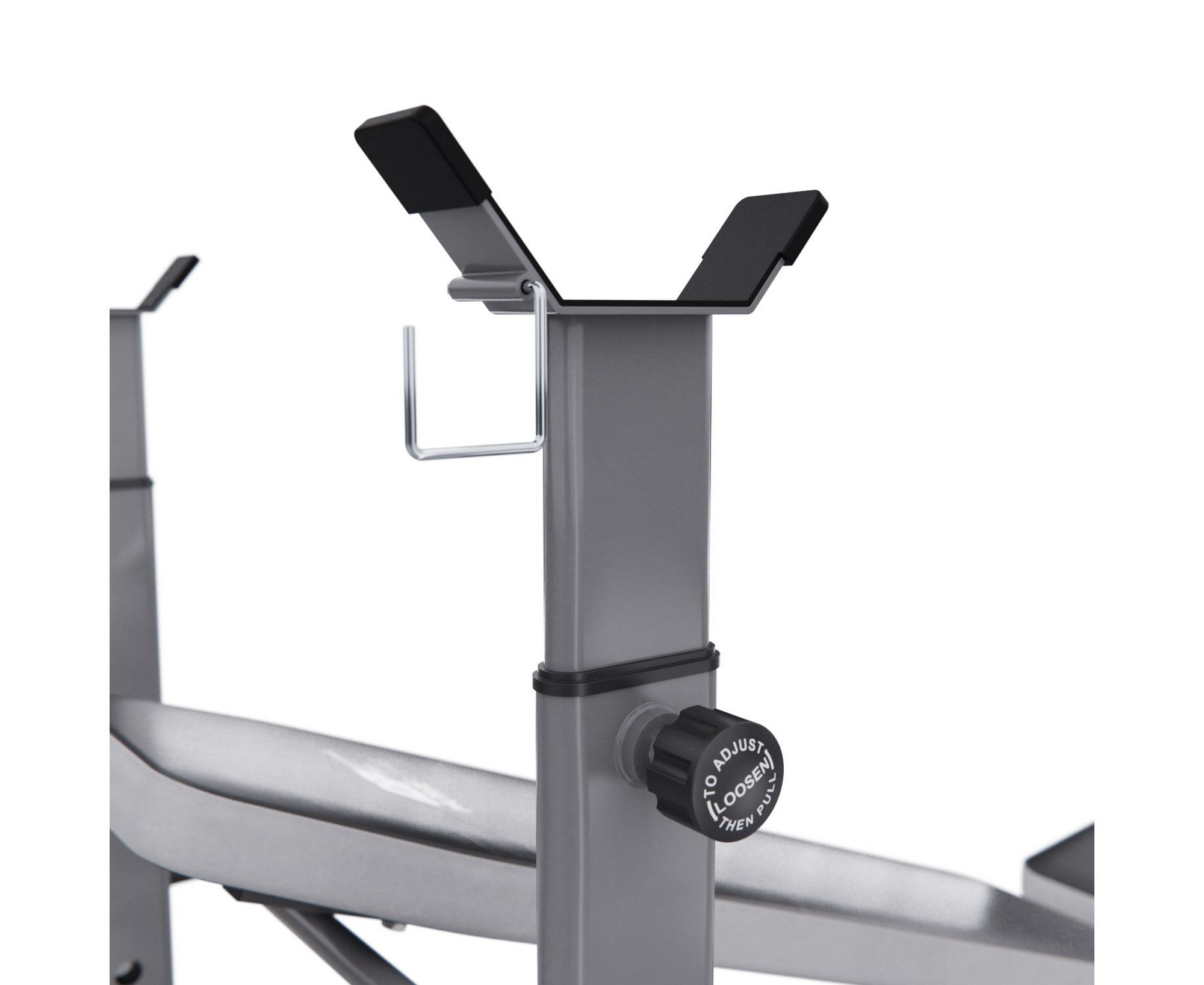 Скамья со стойками под штангу DFC D703 | Premium Fitness