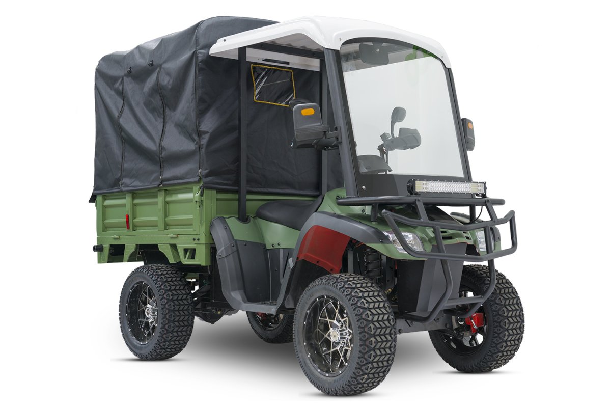 Грузовой электроквадроцикл RuTrike Рейнджер 026255-3232 зеленый