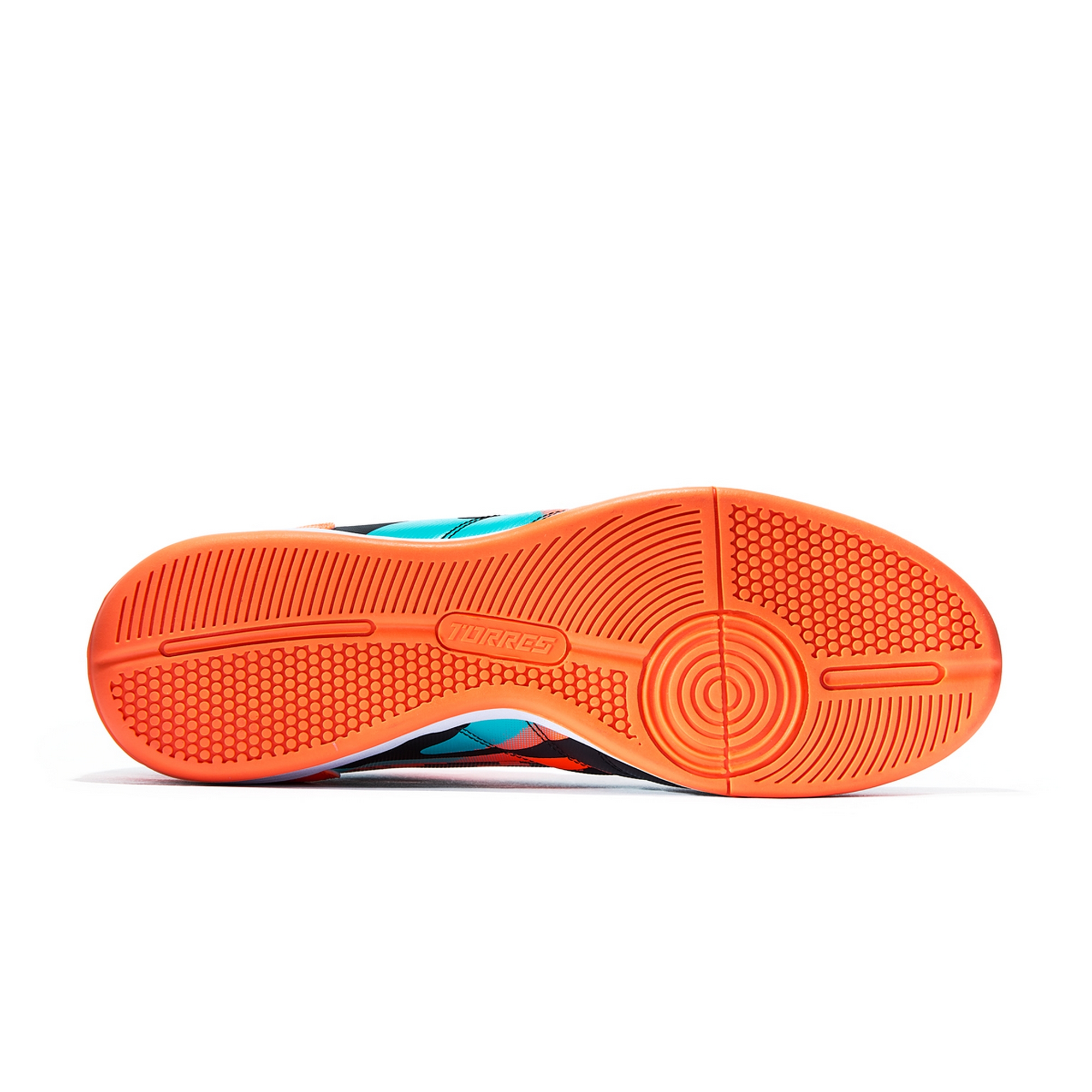 Бутсы зальные Torres TIEMPO TS134236-417 оранжево-бирюзовый