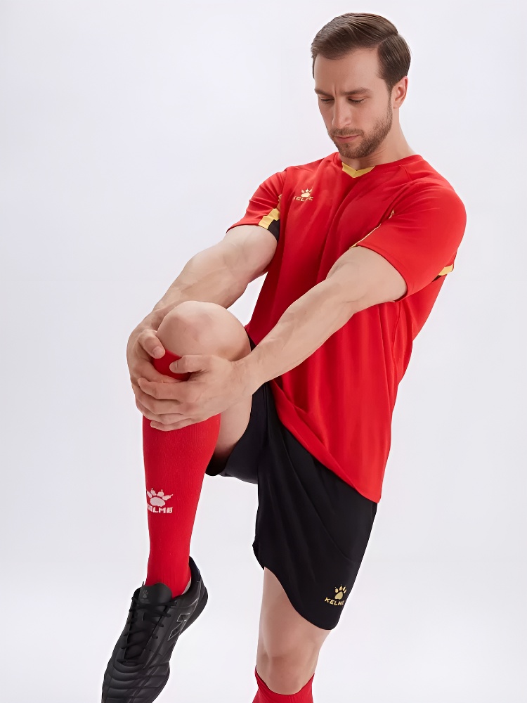 Футбольная форма Kelme Short-Sleeved Football Suit 8251ZB1002-600 Red\Black