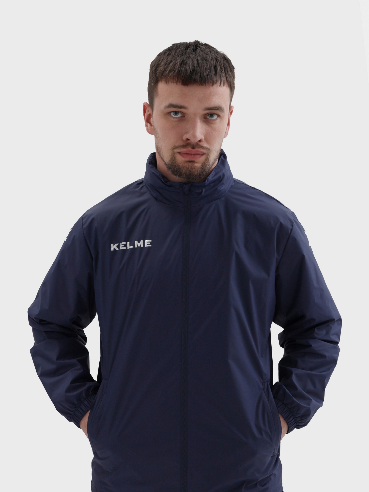 Ветровка Kelme Woven Jacket 3801241-416 Dark Blue