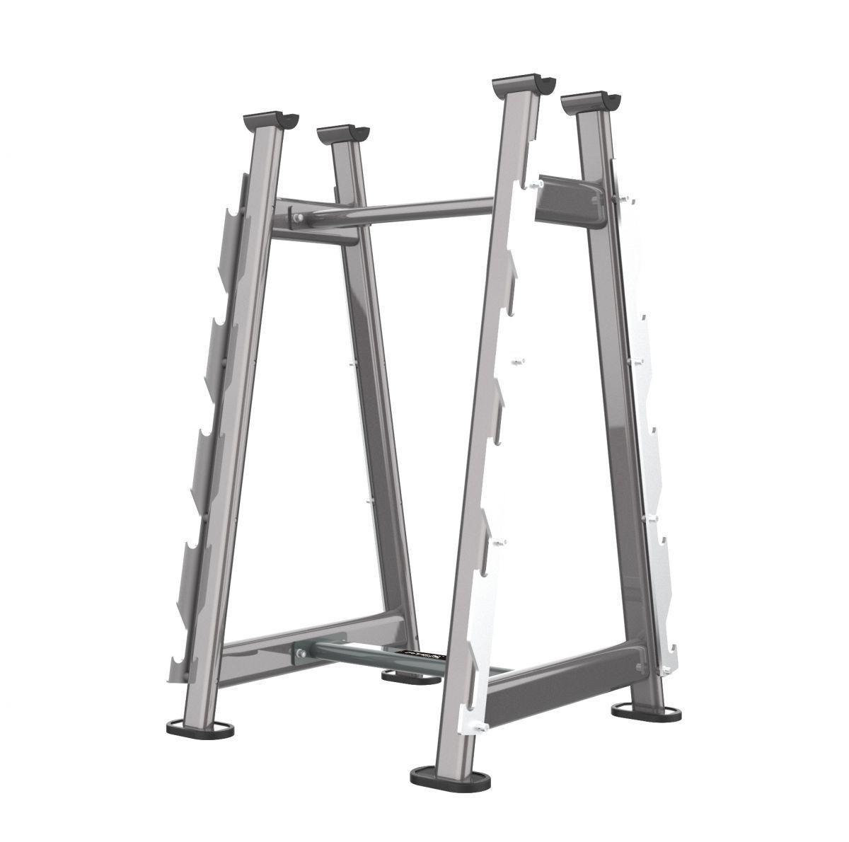 Комплект полиуретановых фиксированных W-образных штанг 10-45кг Fitex Pro 10 штангсо стойкой FTX-414.1W