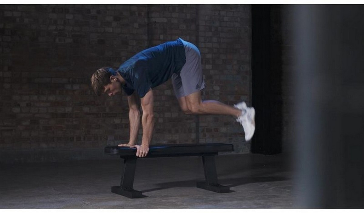 Горизонтальная скамья Adidas Premium ADBE-10222