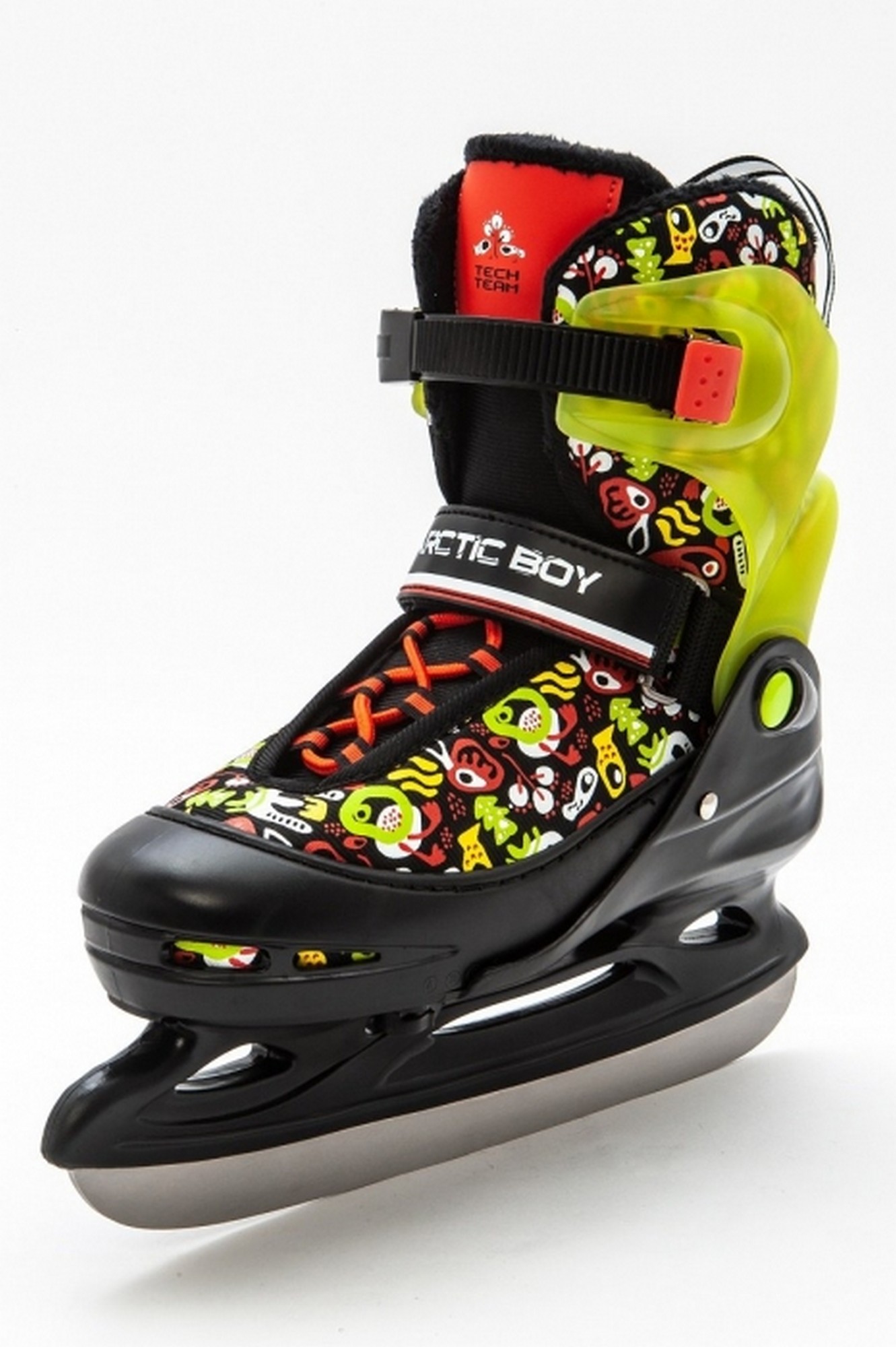 Коньки детские раздвижные Techteam Arctic BOY 2023 NN01098