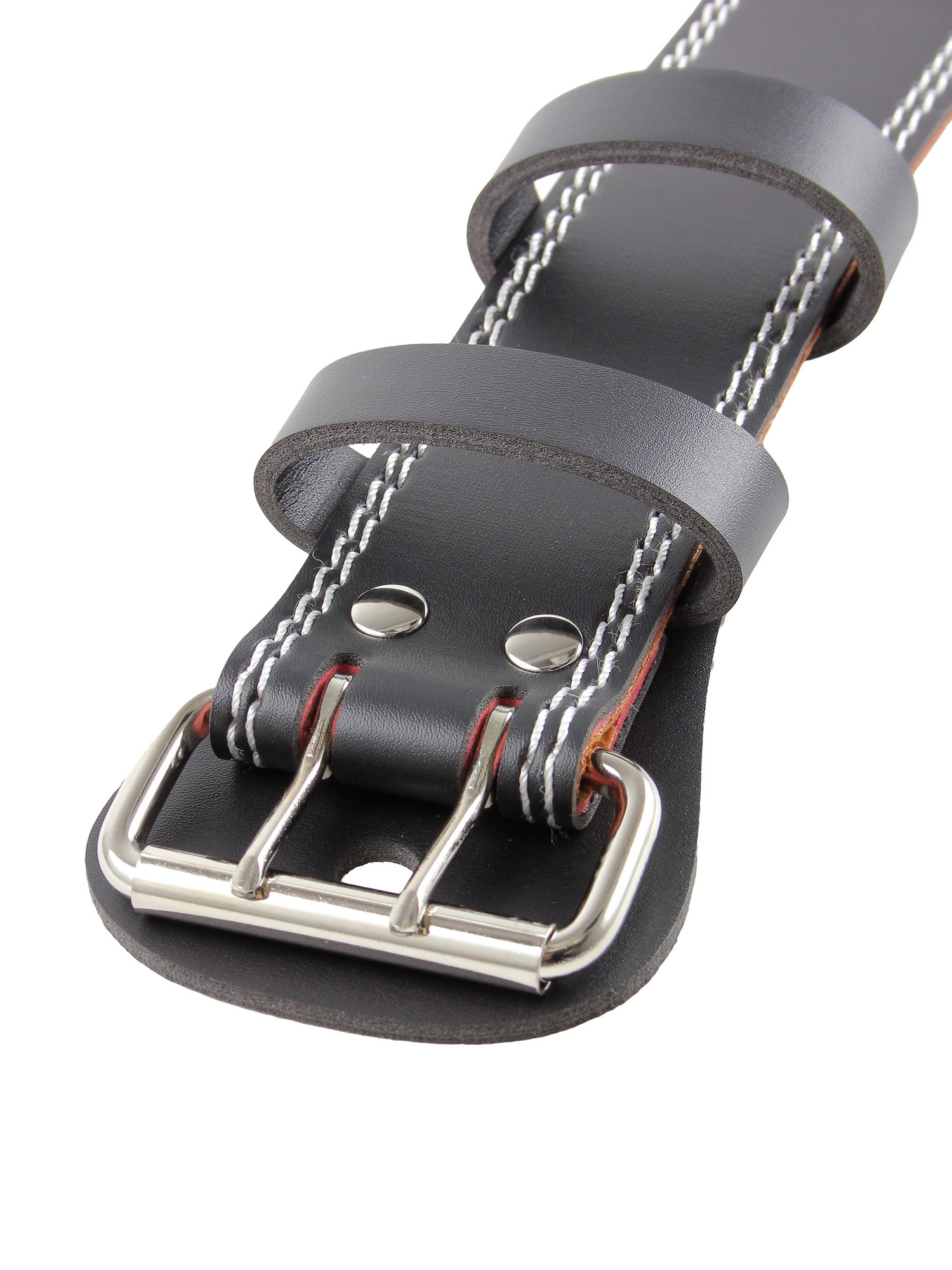 Пояс для тяжелой атлетики (широкий) черный иск. кожа ПУ Harper Gym Pro Series NT50431 черный