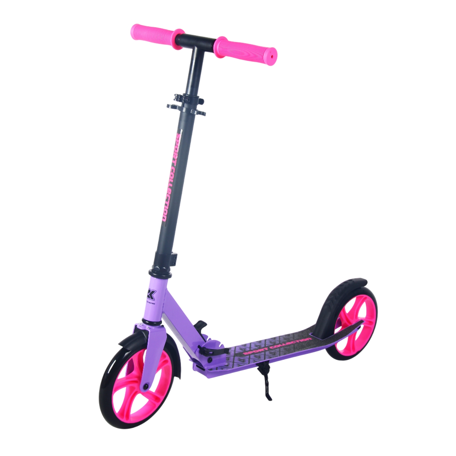 Самокат 200мм Sport Collection CK-SA200-2 violet (фонарь и наклейка в подарок)