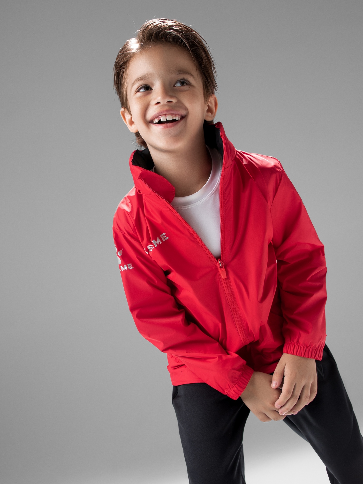 Детская ветровка Kelme Children's Raincoat 3803241-600 Red