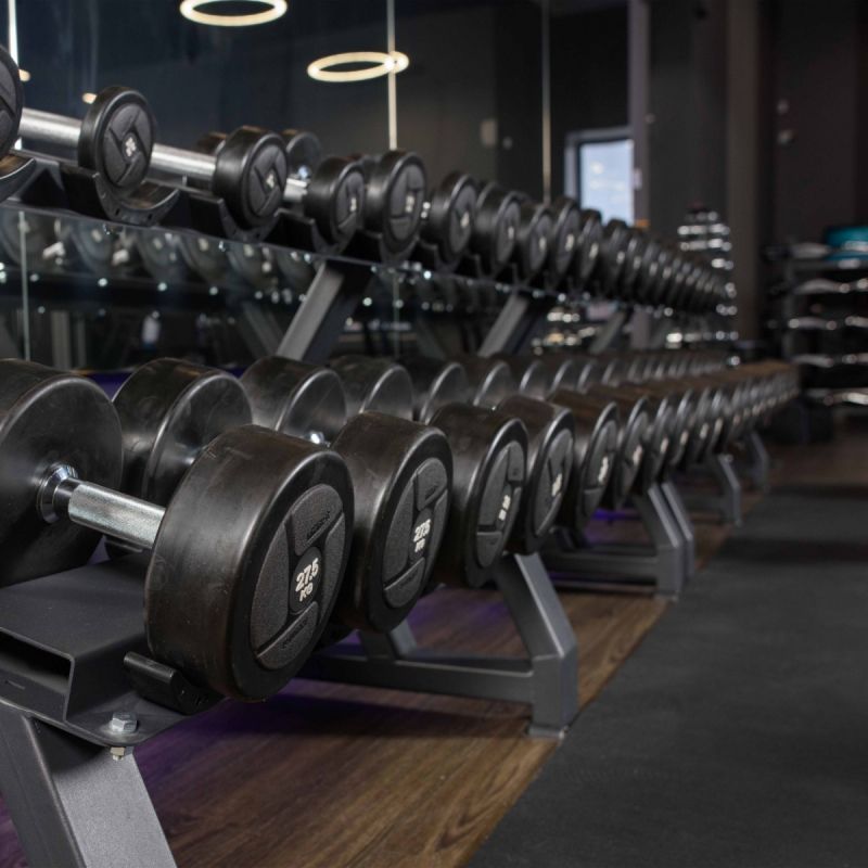 Гантельный ряд power (шаг 2,5 кг, 5 пар) Profi-Fit 27,5-37,5 кг