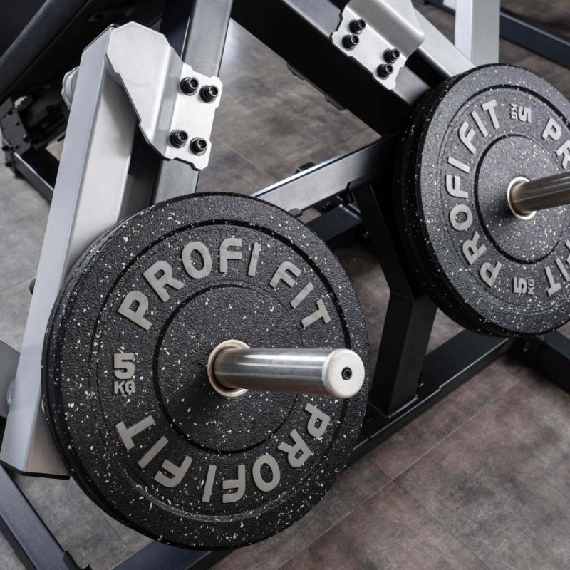 Диск для штанги Hi-Temp с цветными вкраплениями, d51 5кг Profi-Fit