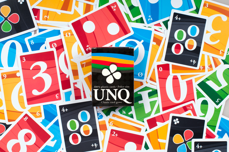 Карточная игра Unique (UNO с картами 100% пластик) unq