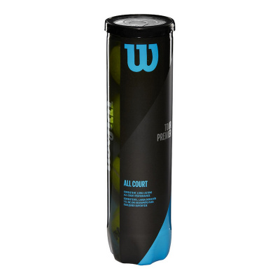 Мяч теннисный Wilson Tour Premier All Court, одобрен ITF, 4шт WRT119400