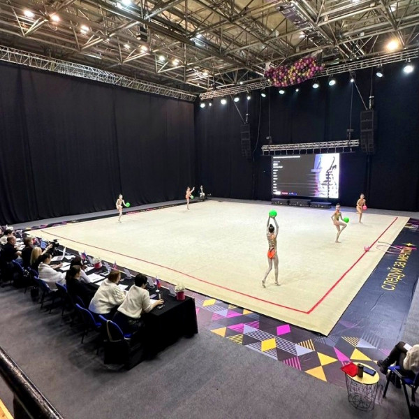 Ковер для эстетической гимнастики GymSport PROF PREMIUM 14х14м