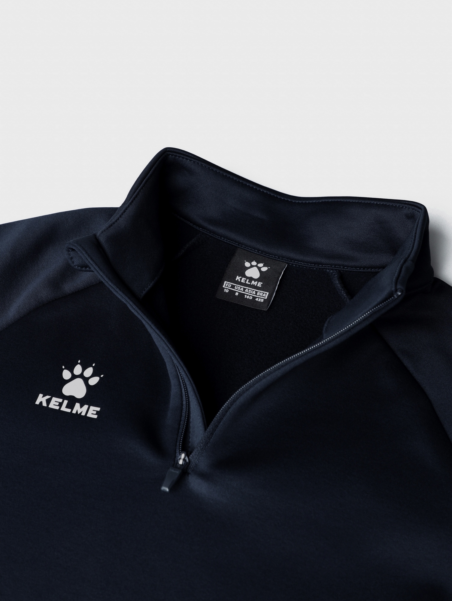 Детская олимпийка Kelme Children's Pullover (plus Fleece) 7461TT3052-416 Dark Blue