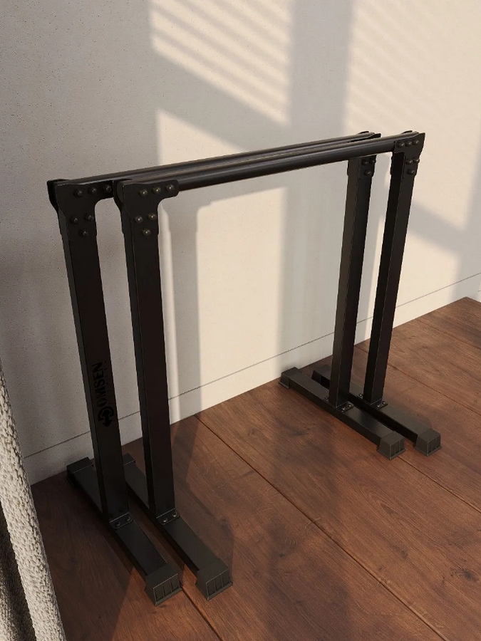 Брусья напольные хайлетсы Domsen Fitness Ds48 BLACK
