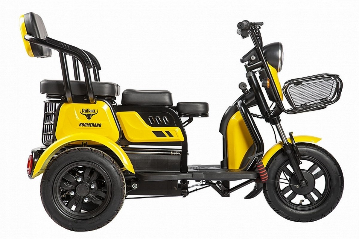 Пассажирский трицикл RuTrike Бумеранг 022656-2340 черный