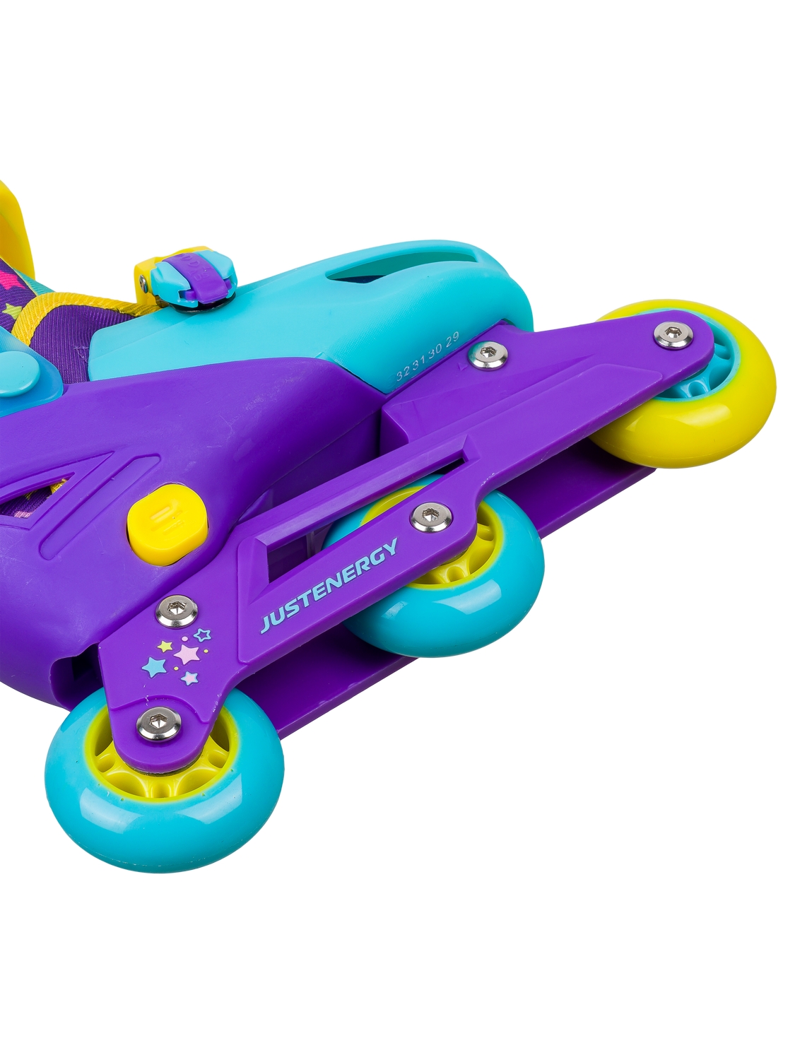 Раздвижные роликовые коньки Justenergy JE-SK-P580-50 Violet (антистресс сквиш лапка в подарок)