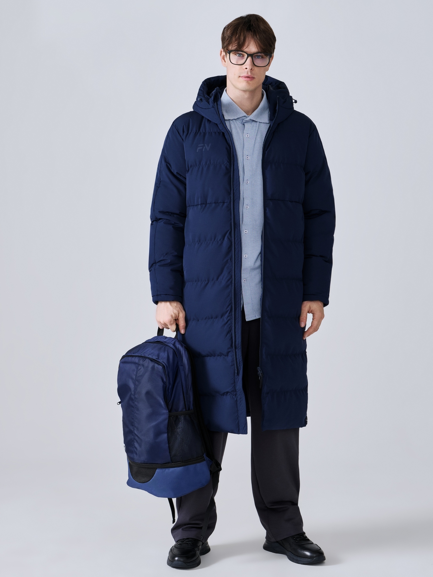 Пуховик FN Snowfall Long FN4201001-424 Dark Blue