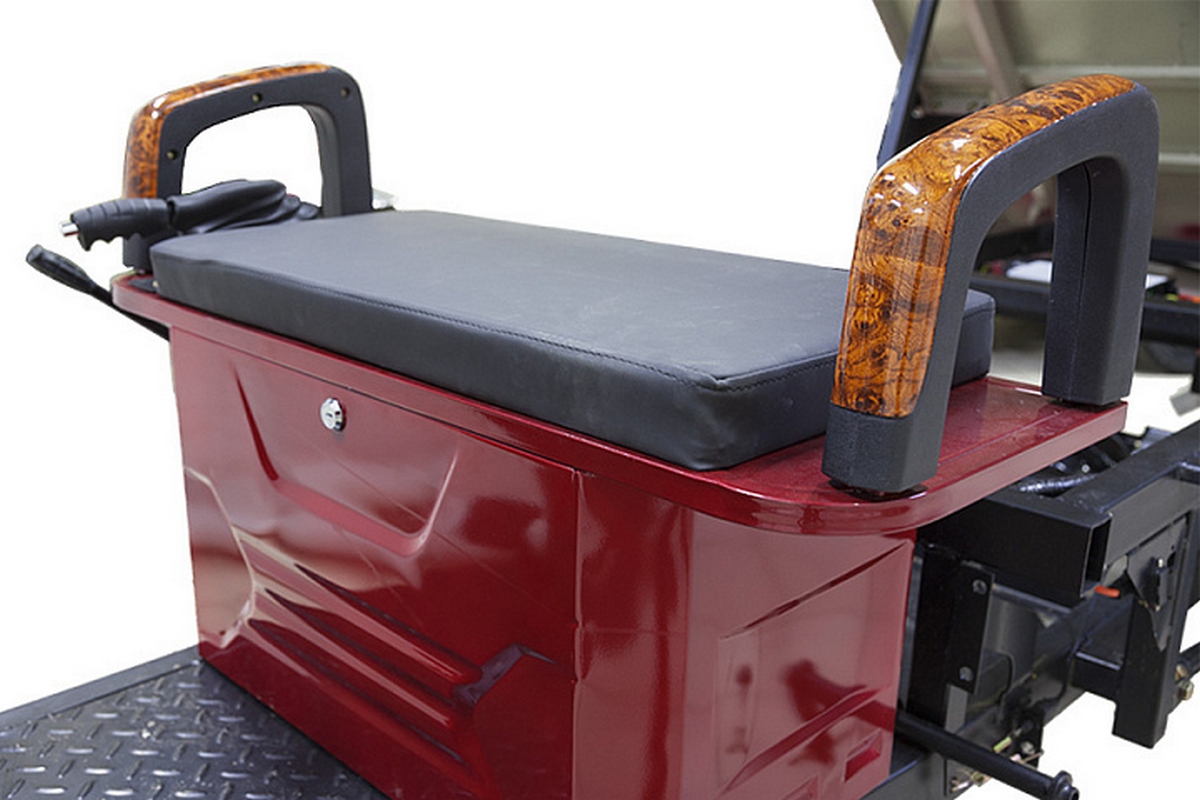 Грузовой электротрицикл RuTrike D4 1800 60V1500W 023293-2493 зеленый