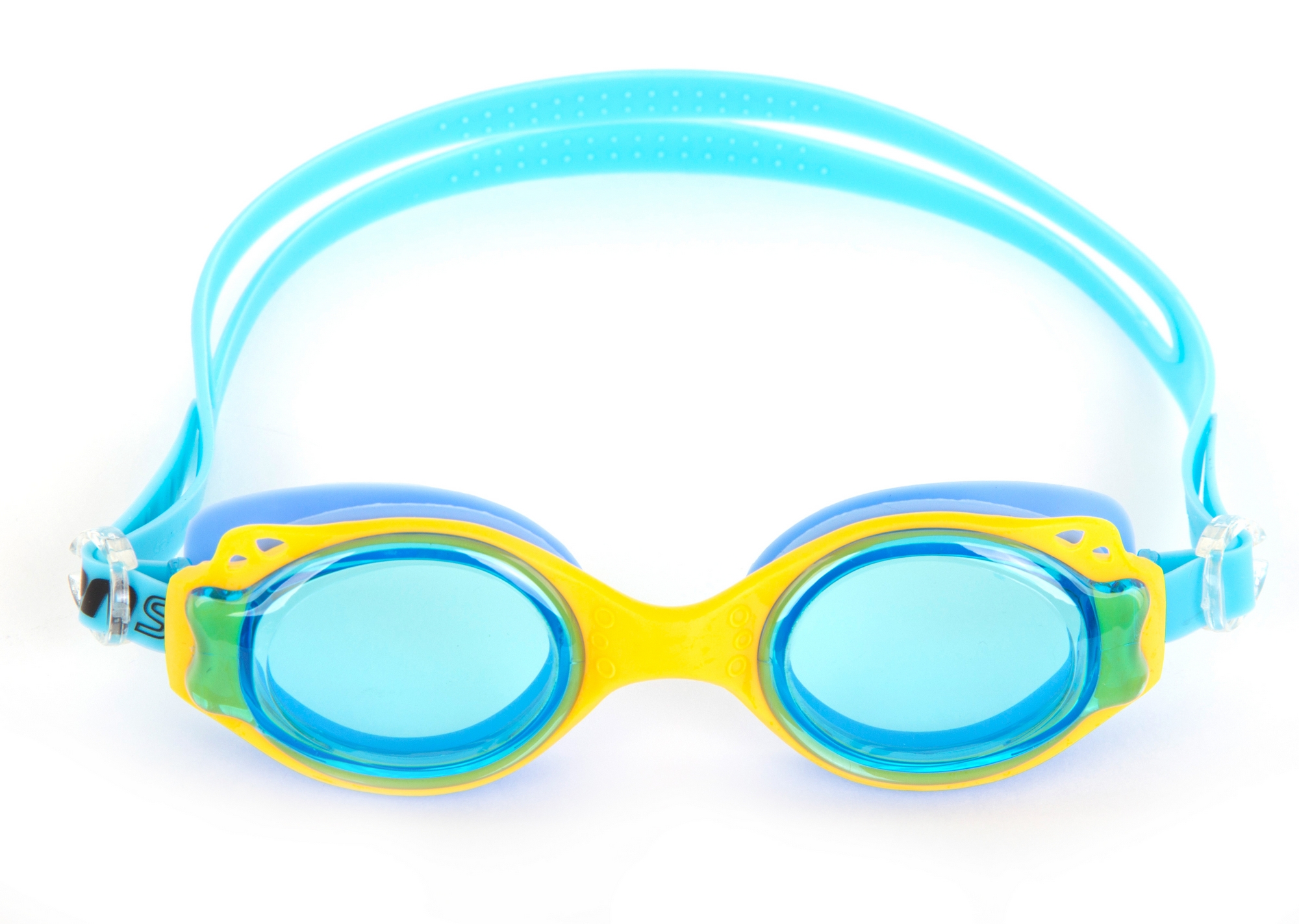 Очки плавательные детские Larsen DS-GG209 yellow\blue