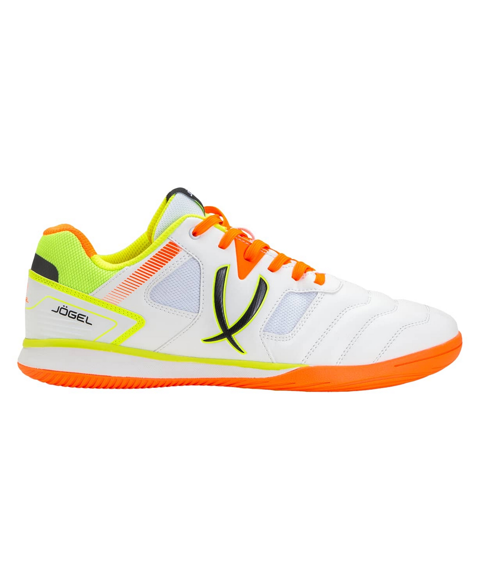 Бутсы зальные Jogel Tornado 2.0 White\orange
