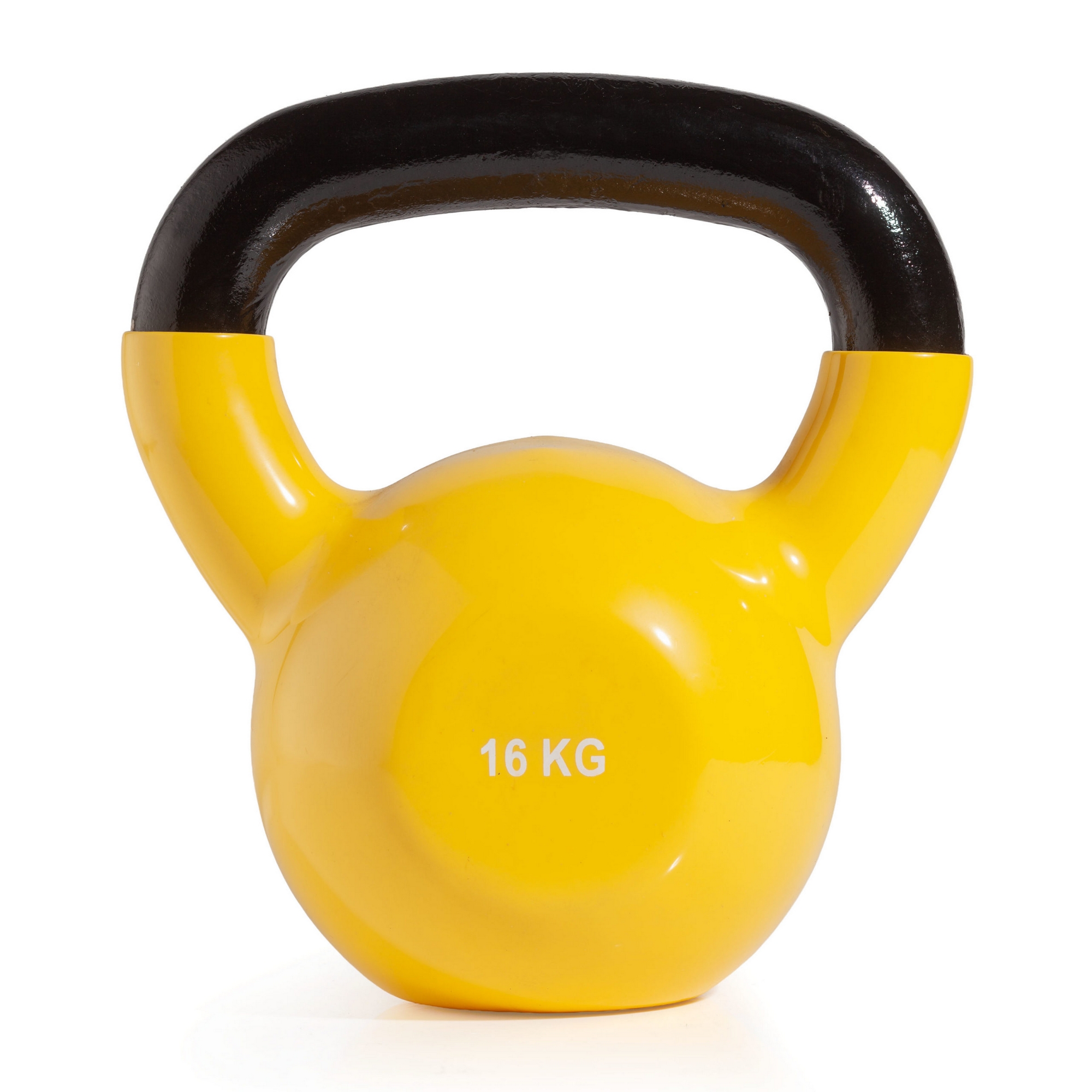 Гиря чугунная винил 16 кг (модель: К-4) VictoryFit VF-KV160