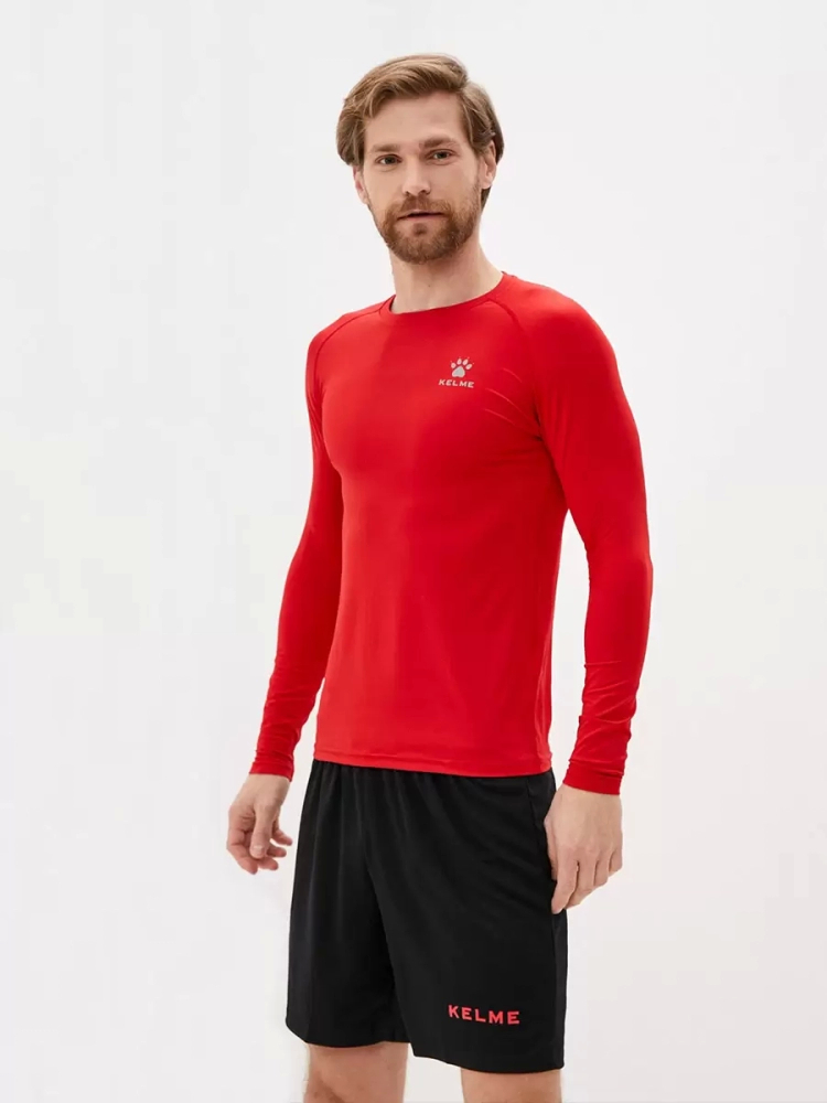 Термобелье (верх) Kelme Tech Fit L\S (Thin) 3891113-600 Red