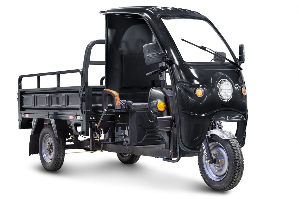 Грузовой электротрицикл, 1800 60V1500W RuTrike D4 КАБИНА 025111