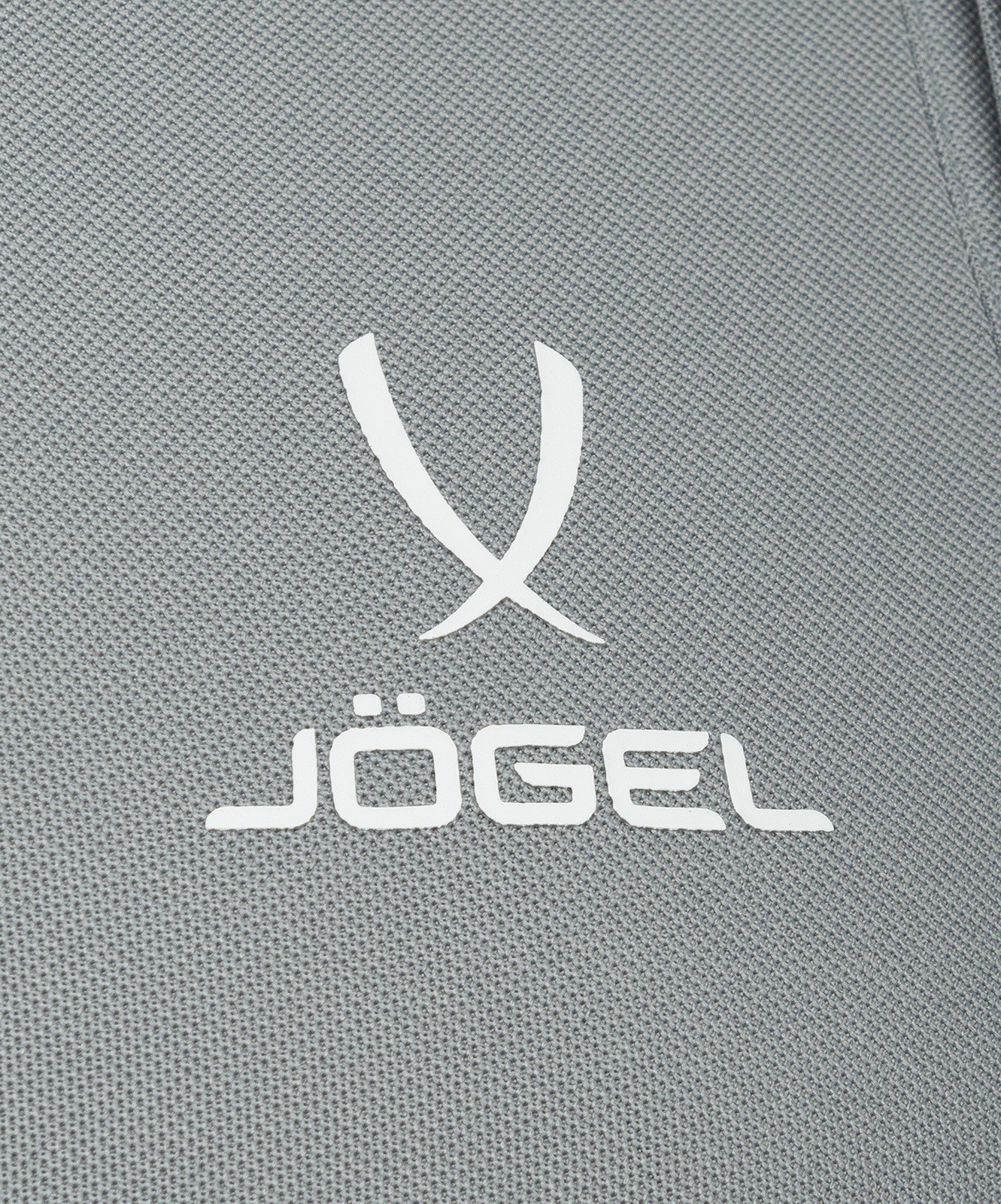 Поло, детский Jogel CAMP 2 Poly Polo серый\белый