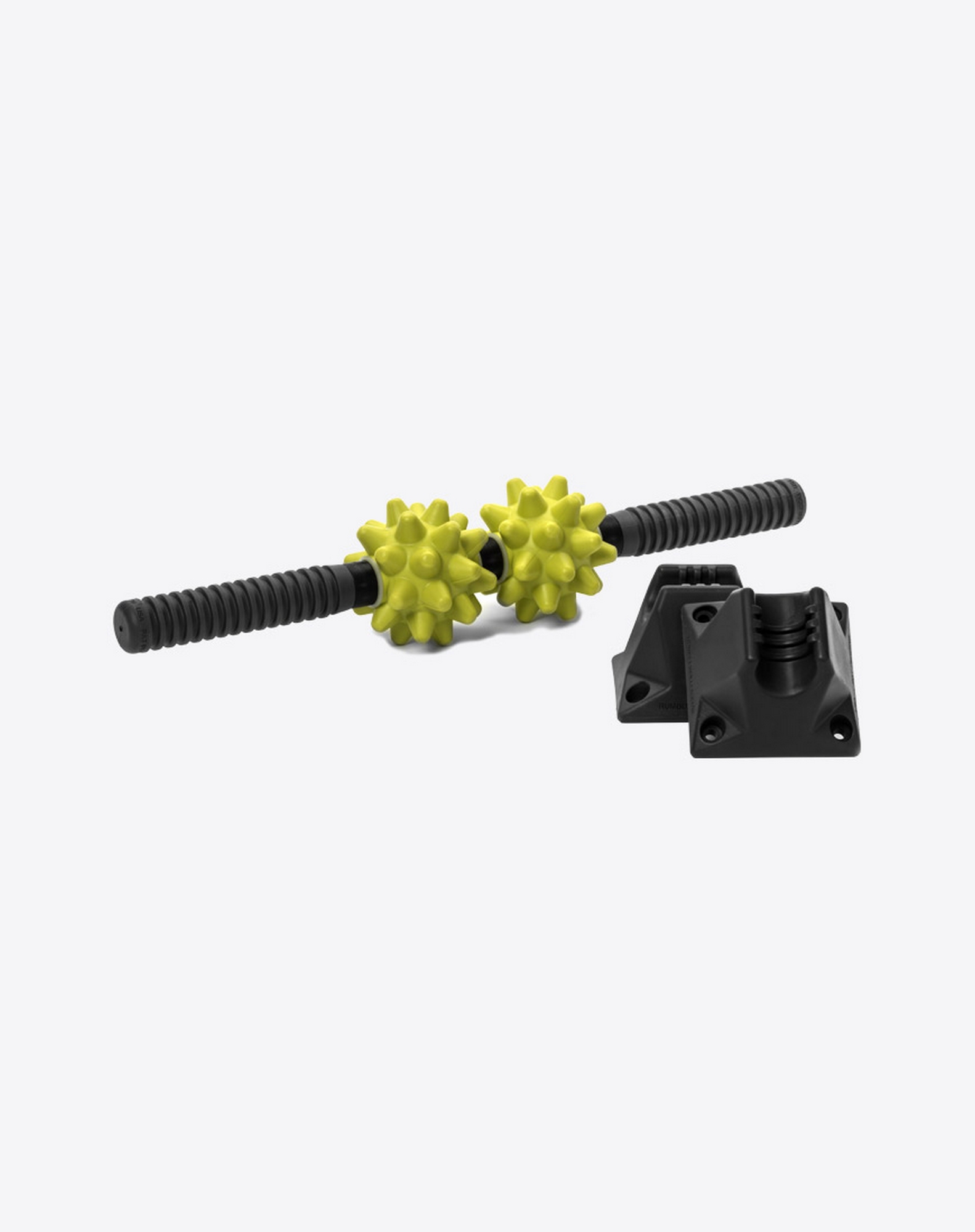Массажер с рукоятками, жесткий, без подставок RumbleRoller Beastie Bar RR\BRX\GN-00-00 салатовый
