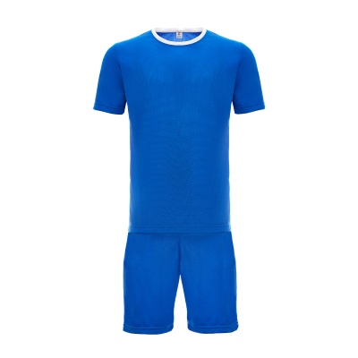 Форма футбольная игровая, полиэстер Torres Sport F-1022-06 васильково-белый