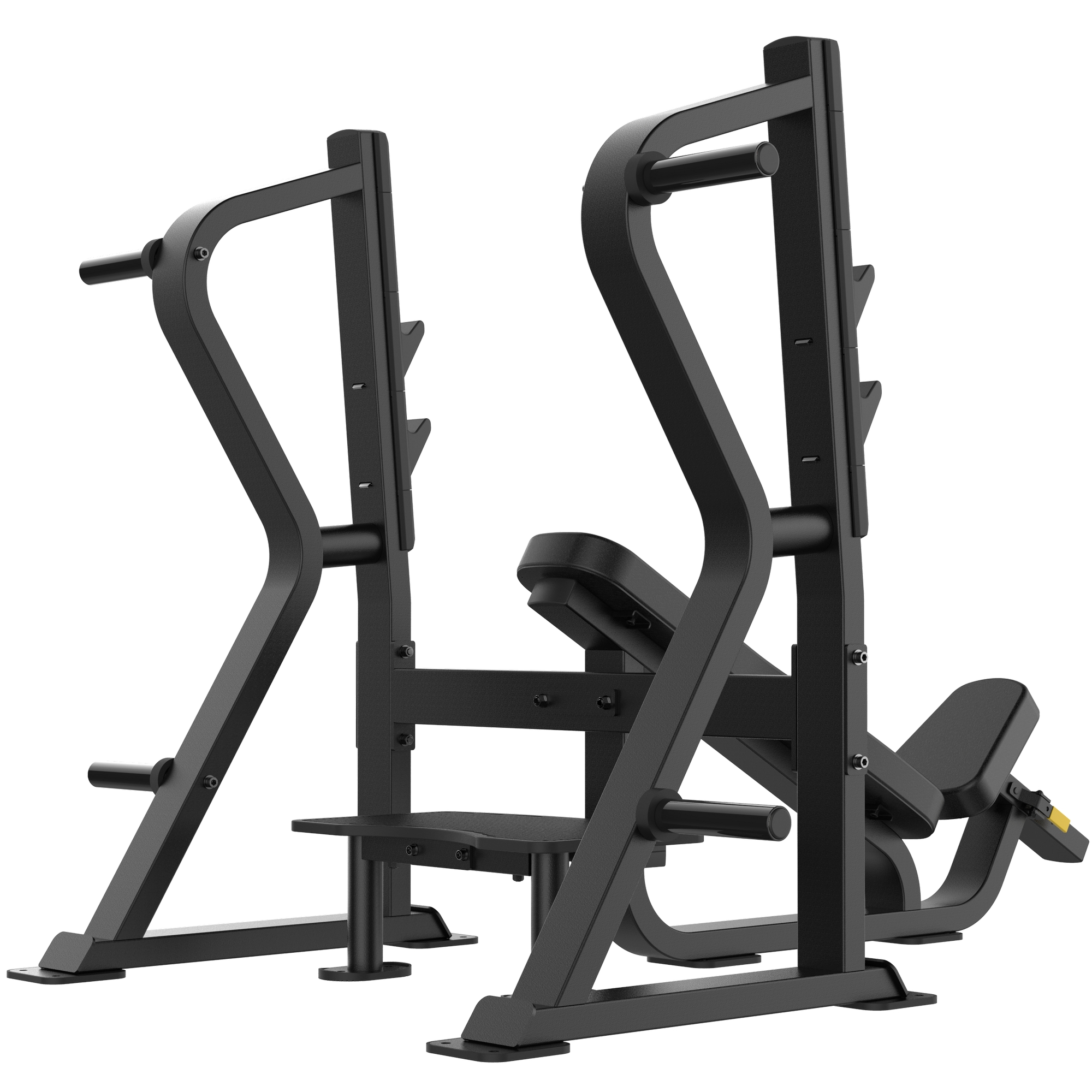 Олимпийская скамья с положительным наклоном для жима Impulse SL7029 | Premium Fitness