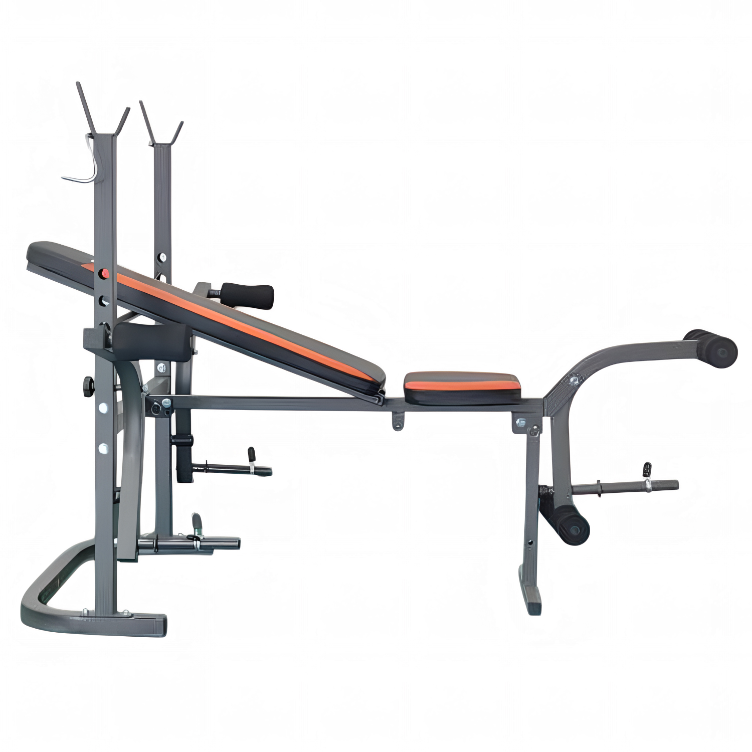 Скамья со стойками под штангу с опциями DFC D124 | Premium Fitness
