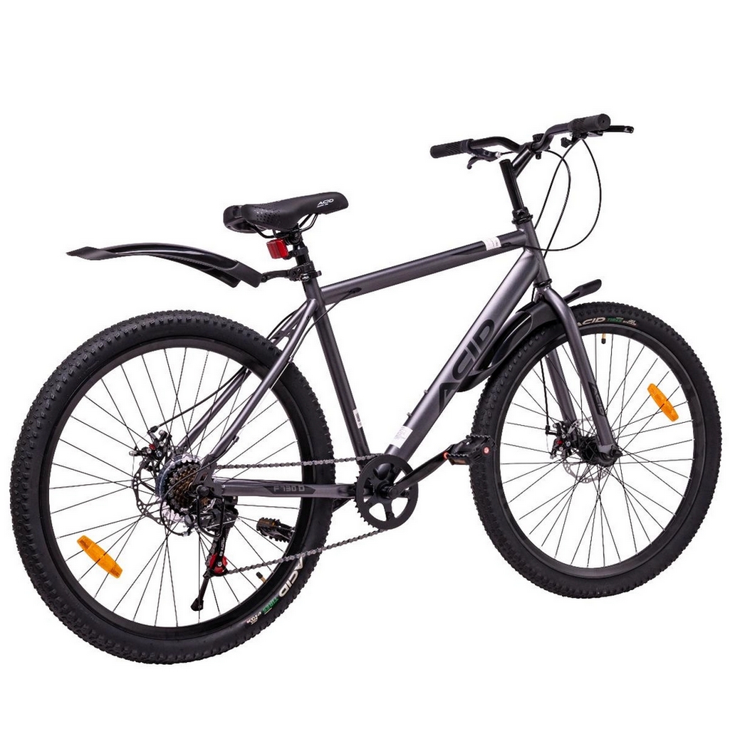 Велосипед 27,5" Acid F 730 D Gray 053976 Flat\Black